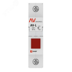 Лампа сигнальная AV-L красная AVERES av-l-red-averes