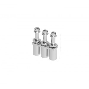 Соединительная перемычка CA723/3, Соединительная перемычка, винтовая, неизолированная, 3 полюса, для клемм: CTS6U, CDTTU, CDTTU-SH, CSDL6U, CSFL6U1