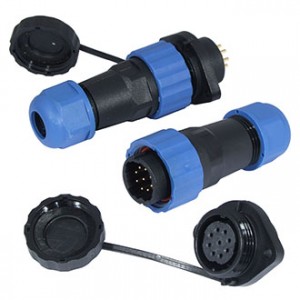 SZC21 9P-M-FE, Разъём герметичный SZC21 9P-M-FE, 9 контактов