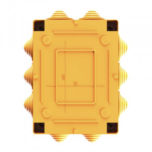 Коробка ответвительная FS 150х110х70мм 4р 450В 32А 10кв.мм нерж. контакт с каб. вводами и клеммн. IP55 пластик. FSK21410