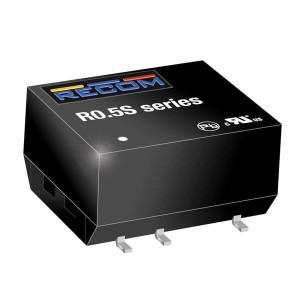 R0.5D-0505, Преобразователи постоянного тока в постоянный с изоляцией 0.5W 05V +/-05V SMD 1kV unreg