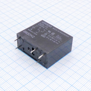 G2R-14-12DC, Силовое реле 10А одна контактная группа на переключение катушка 12В (29x13.5x25.5)мм монтаж в отверстие