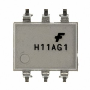 H11AG1SR2M, Оптоизолятор 7.5кВ транзисторный выход c выводом базы 6SMD