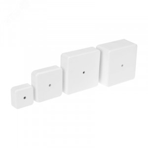 Коробка распаячная ОУ для кабель-канала 50х50х20 мм, белая, IP40 28-3073