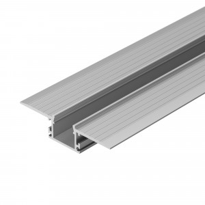 Профиль PDS-F-HIDE-3000 045497, Алюминиевый профиль для светодиодных лент и линеек. Габаритные размеры (LхWхH): 3000x56x13,5 мм. Ширина площадки для ленты 13,4 мм. Экраны, заглушки и другие аксессуары приобретаются отдельно. Цена за 1 метр.