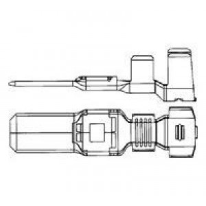 1544333-1, Автомобильные разъемы LANGUETTE 8MM NG1
