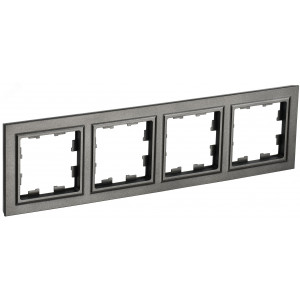 Рамка 4-м BRITE РУ-4-БрТБ бронза BR-M42-K45