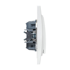 Выключатель 1-кл. СП Минск 10А IP20 бел. Basic ERV10-021-10