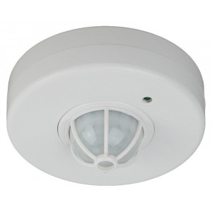 Датчик движения MD 016 бел. макс. нагрузка 1200Вт угол обзора 360град. дальность 6м (50750) бел. Б0043793