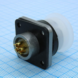 FQ14-6ZJ-S, Блочная вилка, 6 контактов S пластиковая крышка