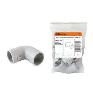 Угол 90 соед. для трубы 20 мм (5шт) SQ0405-1032