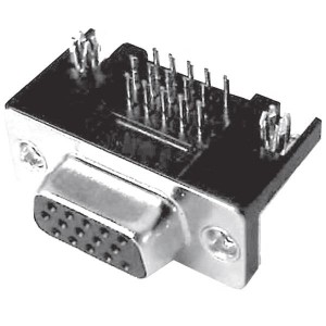 L77HDE15SD1CH3F, Соединители с высокой плотностью контактов D-Sub D-SUB HIGH DENSITY