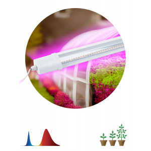 Светильник для растений, фитолампа светодиодная линейная FITO-24W-RB-N красно-синего спектра 24 Вт Б0061425