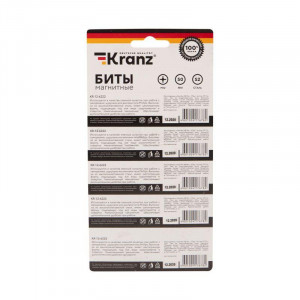 Бита PH2x50мм для шуруповерта сталь S2 KR-12-6222