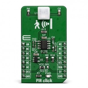 MIKROE-3339, Средство разработки датчиков расстояния PIR CLICK