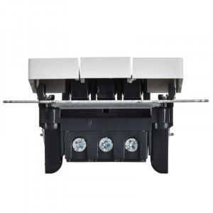 BRITE Выключатель 3-клавишный 10А ВС10-3-0-БрАБ арктический белый IEK BR-V30-0-10-K91