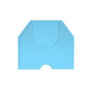 Пластина разд. TW 2.5-4 BLAU, Разделительная пластина, для клемм WK 2,5-4..., цвет: синий