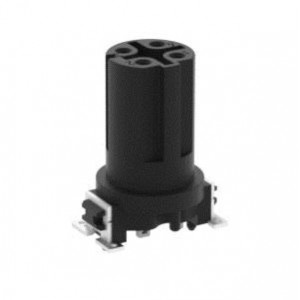 234040, Цилиндрические метрические разъемы 4P SMT FEMALE PCB 9/13MM CONNECTOR
