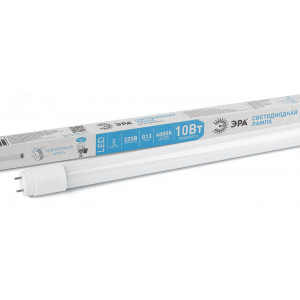 Лампа светодиодная STD LED T8-10W-840-G13-600mm G13 10 Вт поворотный трубка стекло нейтральный белый свет Б0062410
