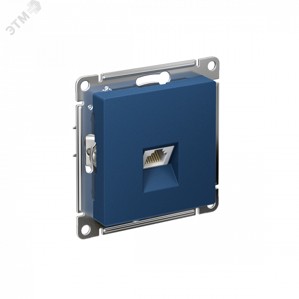 Изображение товара Розетка компьютерная AtlasDesign RJ45 кат.5е механизм аквамарин Systeme Electric