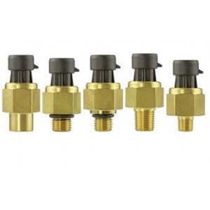 PX3AN1BH010BSAAX, Промышленные датчики давления Brass 1/4 NPT port HNBR, Sealed Gage