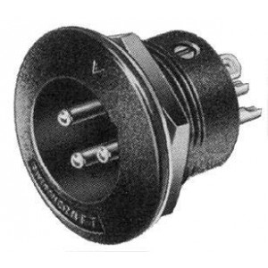 B4M, Разъемы XLR 4 PIN MALE RECEPT