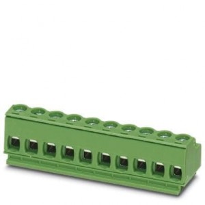 1755745, Съемные клеммные колодки 3 Pos 5mm pitch Plug 26-14 AWG Screw