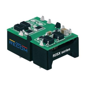 R2SX-1205-TRAY, Преобразователи постоянного тока в постоянный с изоляцией 2W 12Vi 5Vo 400mA Unreg