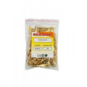 Клемма плоская гнездо-7.5мм 1-1.5кв.мм (DJ622-D6.3B) 08-0912