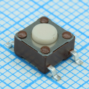 2-1437565-8, Кнопка тактильная миниатюрная 0.05A 12VDC