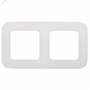 FLITE ARTISTIC Рамка 2-местная РУ-2-А-ФлБ белый IEK FI-M22-31-20-K01