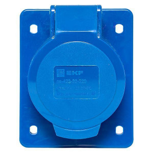 Розетка скрыт. уст. 32А 220В 2P+E IP44 (423) ps-423-32-220