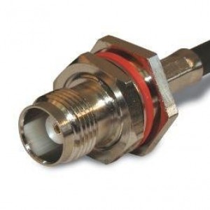 122405RP, РЧ соединители / Коаксиальные соединители TNC BLKHD JACK 9913 LMR400 REV POLARITY