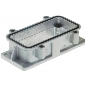 09620100301, Сверхмощные разъемы питания BULKHEAD MOUNTING HAN 10B SCW LCKING