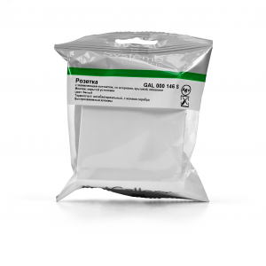 ARTGALLERY РОЗЕТКА с заземл. со шторк. с крышк., 16А, IP20,  механизм, быстрозажимные клеммы, белый GAL000146S