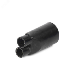 Перчатка термоусаживаемая 2ТПИ-2.5/16 мини, на 2 пальца, до 1кВ, герметизация и изоляция корней разделки многожильных силовых кабелей с бумажной маслопропитанной, пластмассовой и резиновой изоляцией