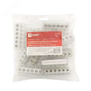 Клеммник для сетей уличного освещения KE10.3 Al 6х10-35/Cu 1.5-25PROxima ke-10.3