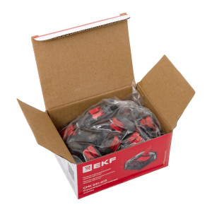 Строительно-монтажная клемма СМК 221-612 с рычагом 2 отверстия 0.5-4.0(6) мм2 EKF PROxima plc-smk-221-612