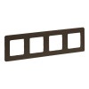 Рамка 4-м Inspiria бронз. Leg 673969