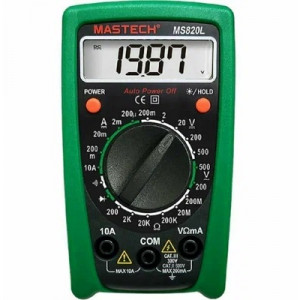 MS820L, Мультиметр цифровой карманный