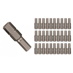 72503, Отвертки, гаечные ключи и гайковерты со сменными головками Hex Contractor Insert Bit 30 Pc Set