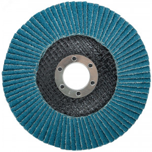 Круг лепестковый торцевой циркониевый плоский, 125 мм P 40 39972