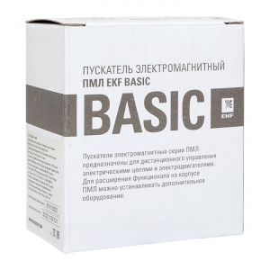 Пускатель электромагнитный серии ПМЛ-1160М 9А 400В asic pml-s-9-400-basic