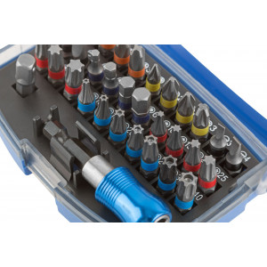 Набор бит в пластиковом боксе Profi (32 предмета) 83-665