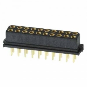 M80-8872005, Проводные клеммы и зажимы 10+10 POS DIL FEMALE VERT GOLD