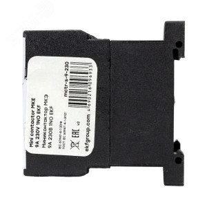Мини-контактор МКЭ 9А кат. 230В AC 1НО PROxima Mctr-s-9-230