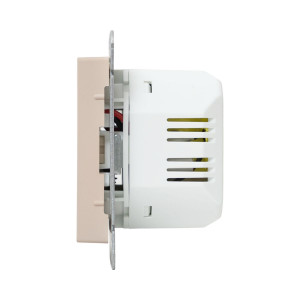 Механизм розетки USB-С, быстрая, кремовый Эпика EKF UP1-SOI-USBCF