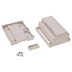 Z101J PS, Корпус пластиковый на DIN рейку, светло-серый