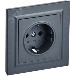 BRITE Роз. с з/к/ш 16А в сб. РСР14-1-0-БрМ мар. BR-R14-16-K35-F