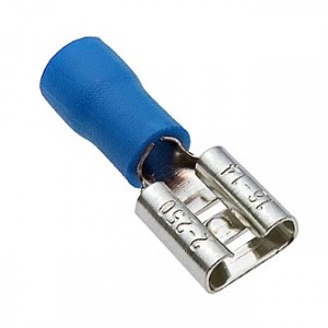 FDD2-250 BLUE, Клемма ножевая изолированная FDD2-250 HST, синяя